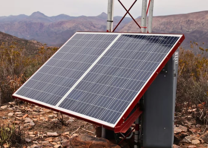 A large mounting bracket for a solar panel array A large mounting bracket for a solar panel array